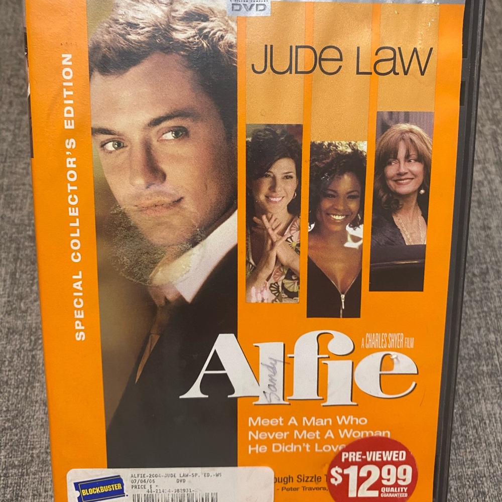 Alfie Special Collector's Edition DVD